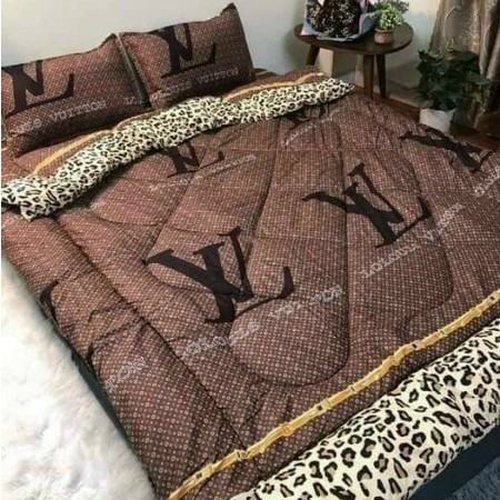 Trọn bộ chăn ga gối 5 món chăn trần bông(chát chọn mẫu)