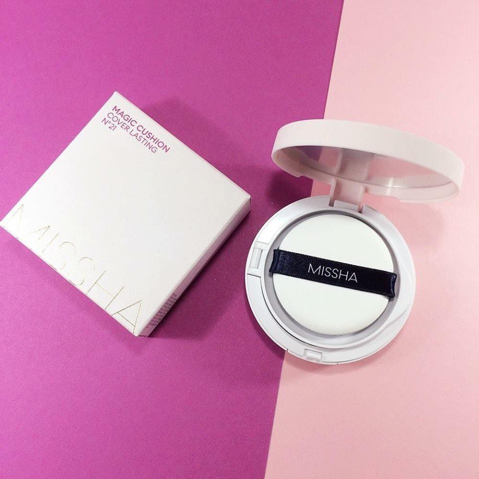 Phấn Nước Kiềm Dầu Missha Magic Cushion Cover Lasting SPF50+ | BigBuy360 - bigbuy360.vn