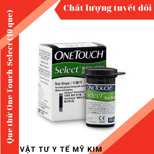 ONETOUCH SELECT - Que thử đường huyết máy One Touch Select Simple