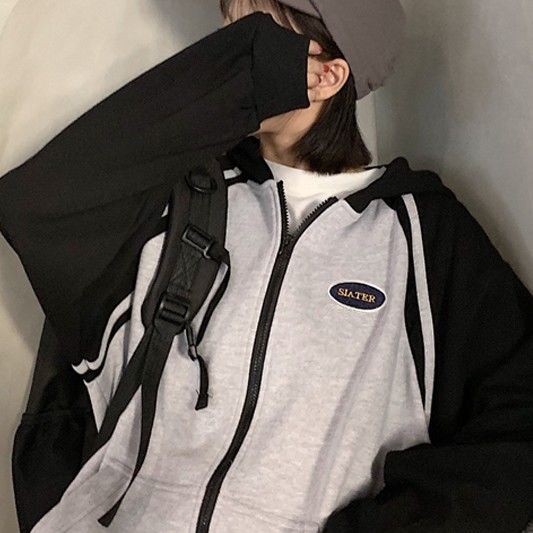 Áo Khoác Bóng Chày Tay Dài Dáng Rộng Plus Size Phong Cách Hàn Quốc Thời Trang Mùa Đông 20019 Cho Nữ 200kg