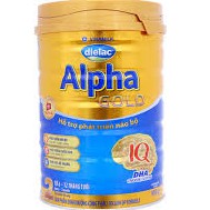 Sữa bột vinamilk Dielac Alpha Gold 2 cho bé từ 6-12 tháng
