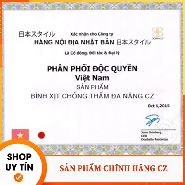 Bình Xịt Chống Thấm Nhật Bản 750ML Màu Trắng - Chai Xịt Chống Dột - Lọ Chống Thấm Tường, Trần, Mái Nhà, Tôn, Sân Thượng