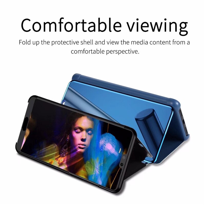 Bao nắp cứng tráng gương thông minh cho điện thoại XIAOMI REDMI K30 4G 5G SMART