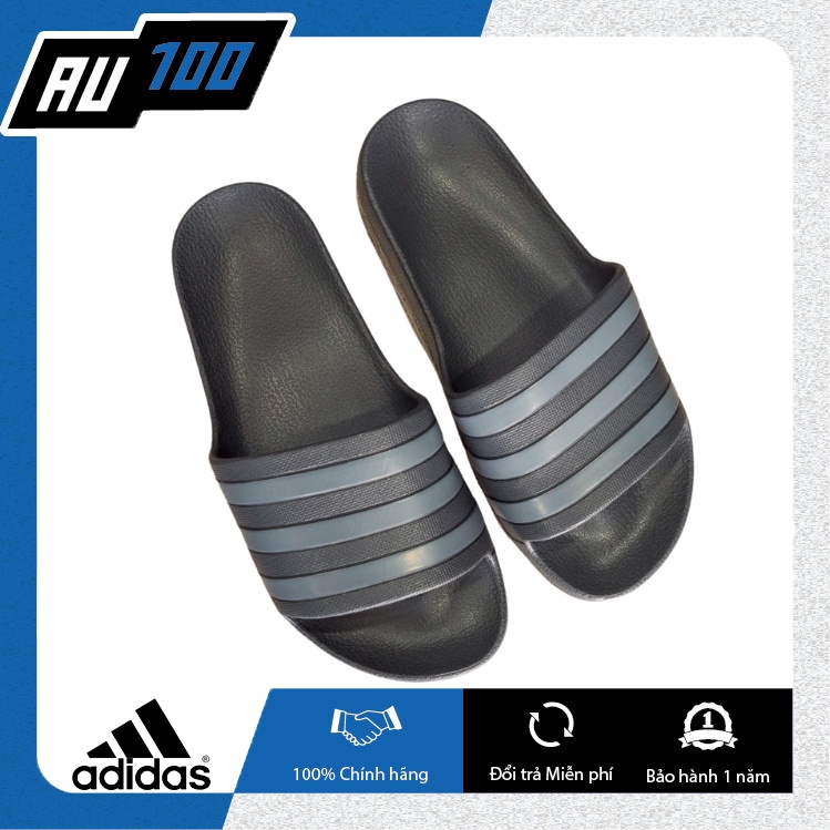 Dép Nam Quai Ngang Adidas Đúc Nguyên Khối Chống Nước, Chống Trơn Trượt Chuẩn Xịn Full Box