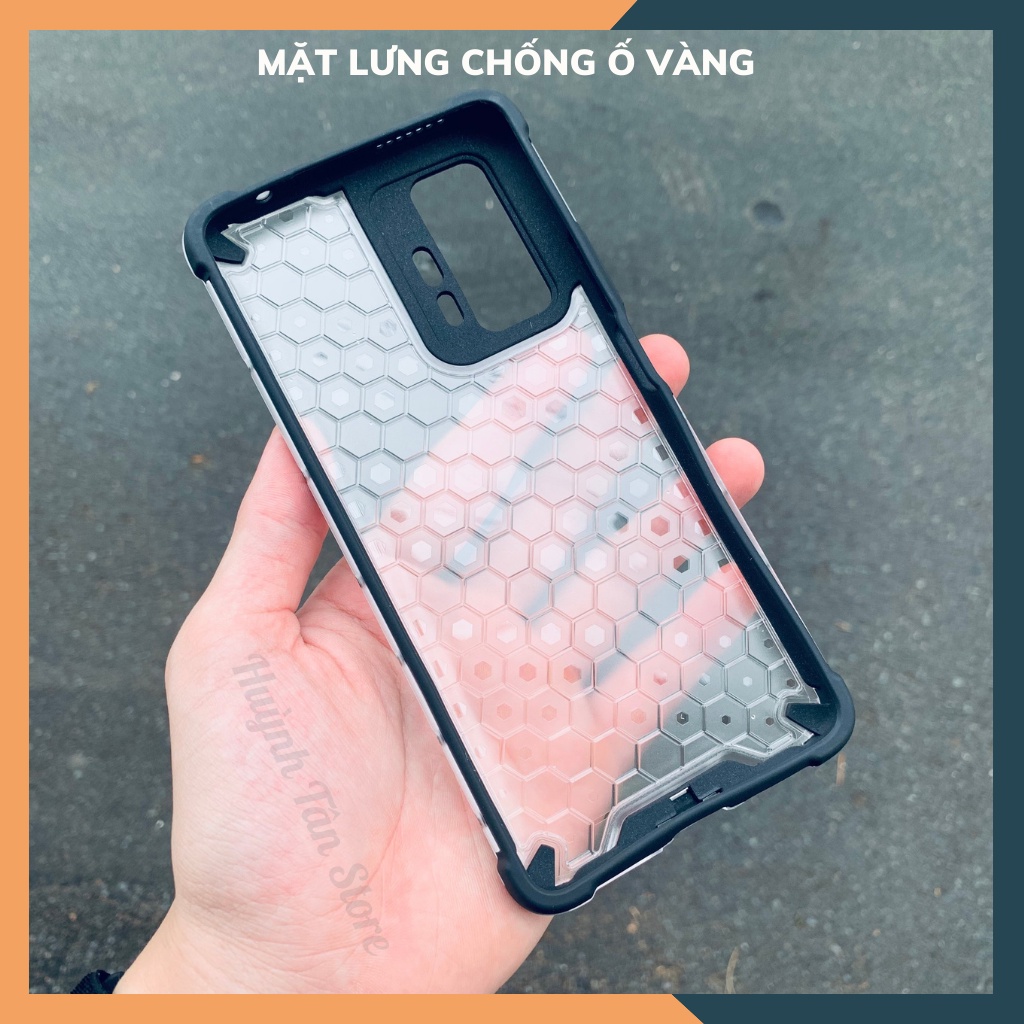 Ốp lưng xiaomi 11t mi 11t pro bee case vân tổ ong chống va đập chống ố vàng bảo vệ camera phụ kiện huỳnh tân store