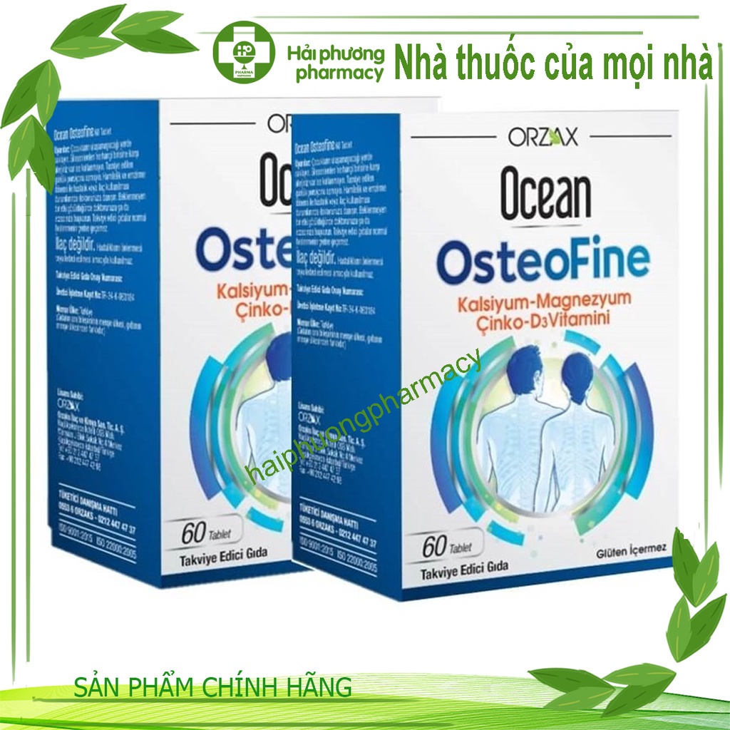 ocean osteoFine góp phần chắc khỏe cơ và xương 30 viên