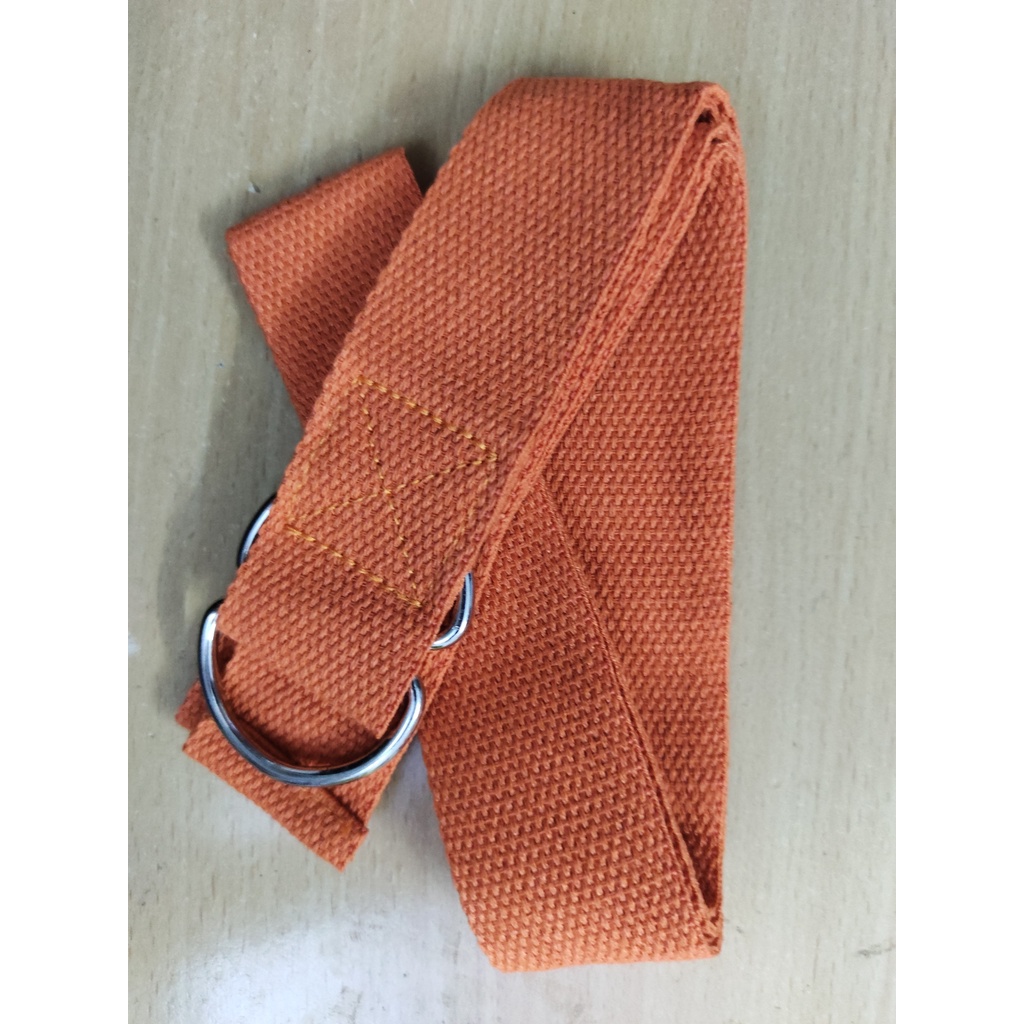 Dây Tập Yoga, Sợi Cotton Cao Cấp, Bền Đẹp, Nhiều Màu Sắc, Dài 1m8, Dây Hỗ Trợ Động Tác Uốn Dẻo, Mở Vai