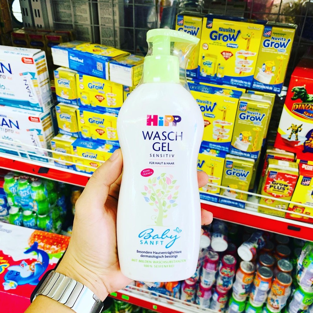 Sữa tắm cho bé Wasch Gel HiPP 400ml