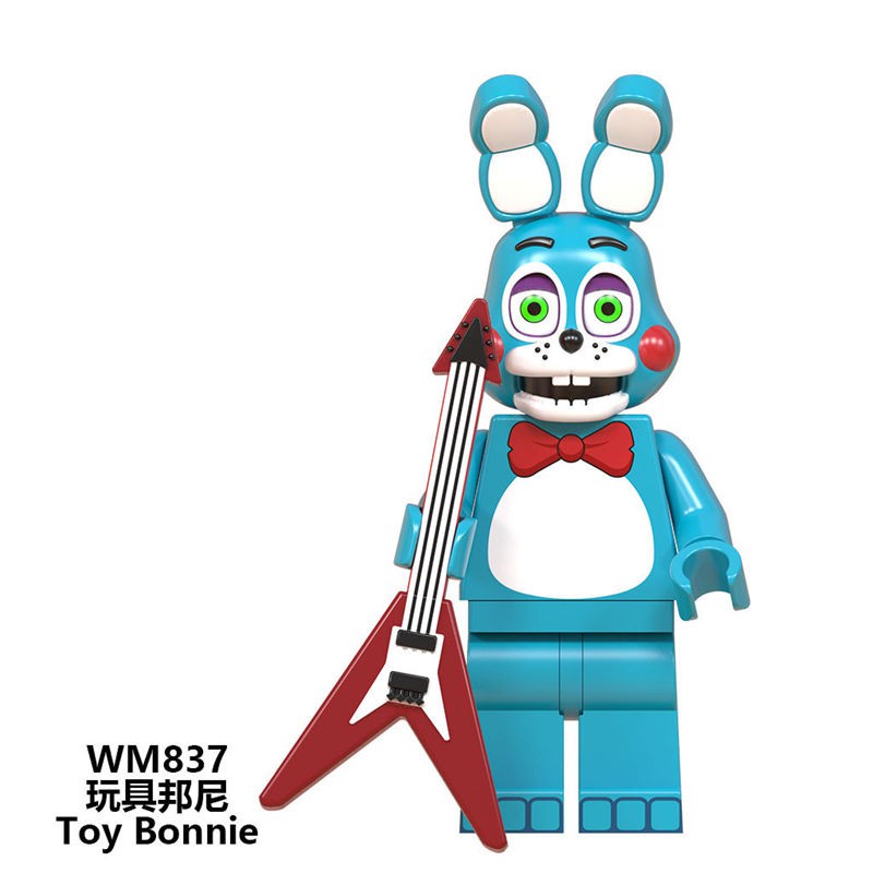Đồ chơi lắp ráp mini hình các nhân vật trong Five Nights At Freddy's cho trẻ em WM6074
