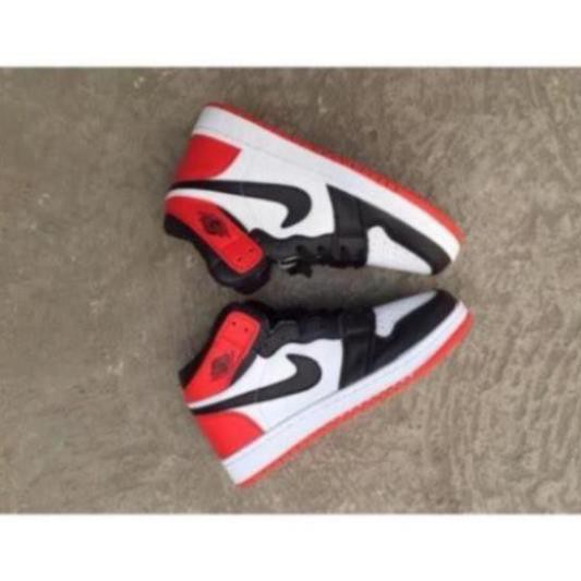 Giày thể thao J0RDAN Đen đỏ cao cổ - Tặng Box/bill | BigBuy360 - bigbuy360.vn