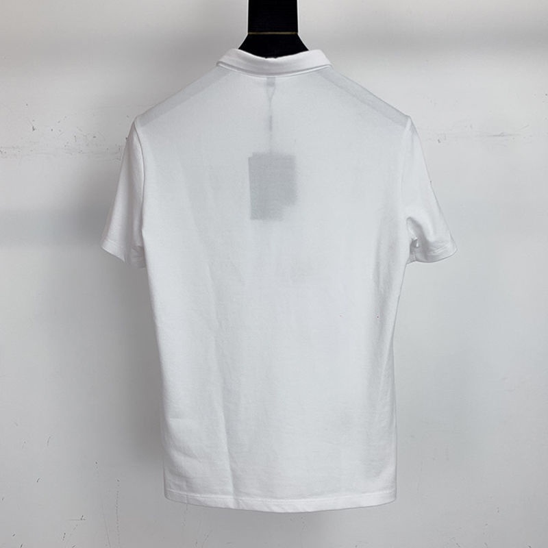 Áo polo Nam Tay Ngắn Có Cổ Họa Tiết Thêu Thời Trang