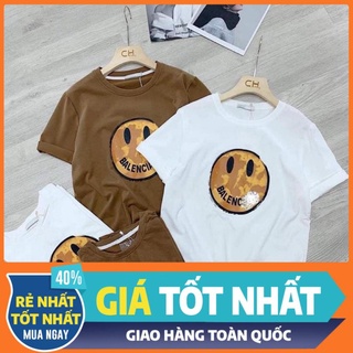 [Hàng Chuẩn] Áo thun unisex form rộng tay lỡ oversize nữ 🌸 Áo iCON VUI NHỘN tay lỡ form rộng unisex