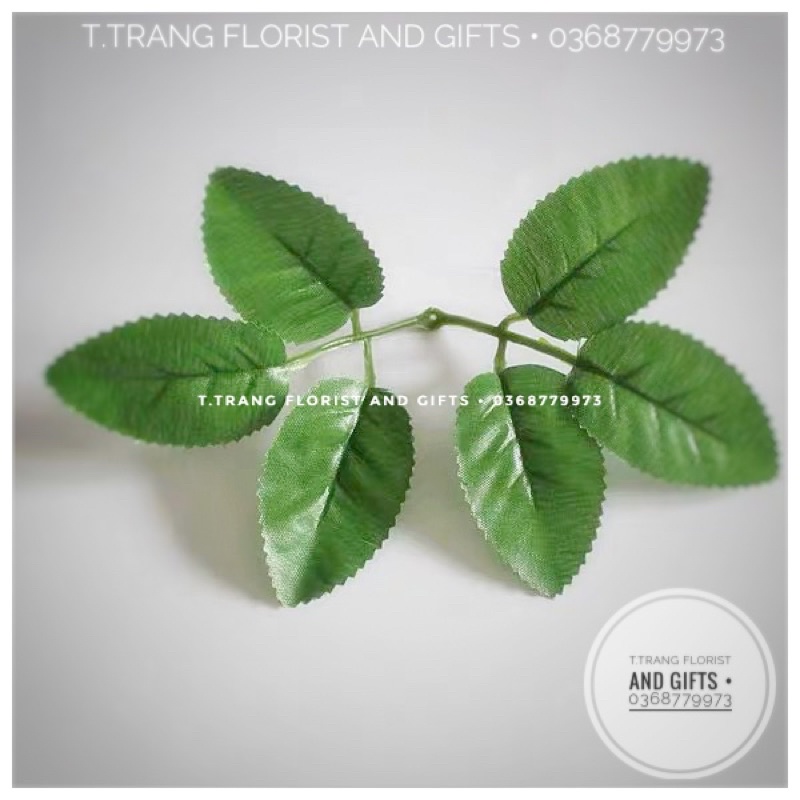 [ 100gram ]Lá hoa hồng giả trang trí