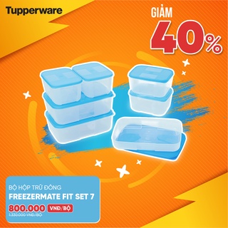 Bộ hộp trữ đông Freezermate Fit Set 7 hộp Tupperware