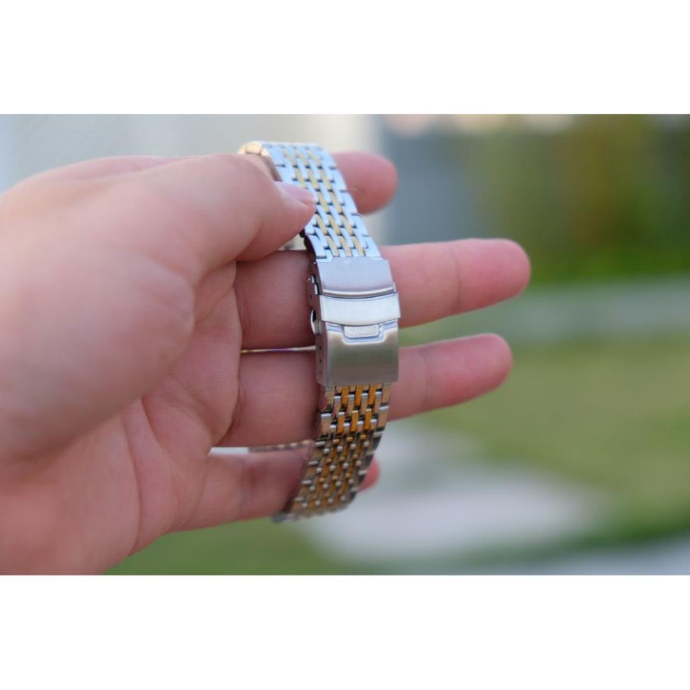 Đồng Hồ Nam Cao Cấp JENISES JAPAN Khung Thép Full Đen Không Gỉ