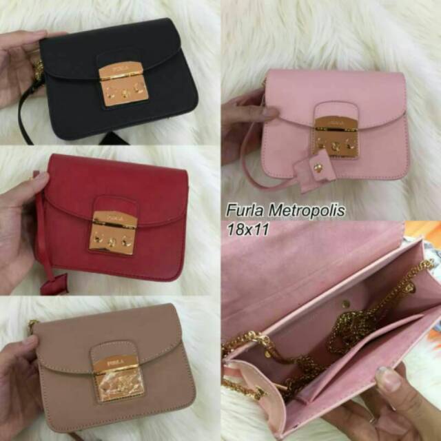 Furla Metropolis Taiga Sleempang Mini