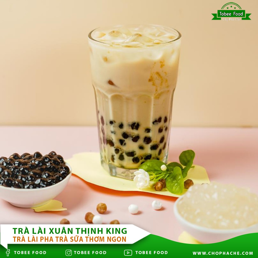 Trà lài pha trà sữa king xuân thịnh gói 1 kg - ảnh sản phẩm 6