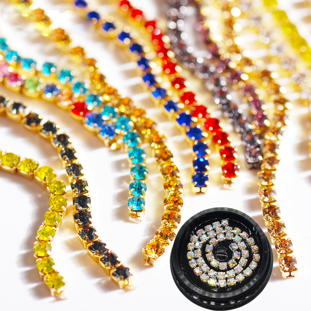 Phụ Nữ OKDEALS 3D|Hình Phẳng AB|Hạt Kim Loại Đính Móng Nghệ Thuật