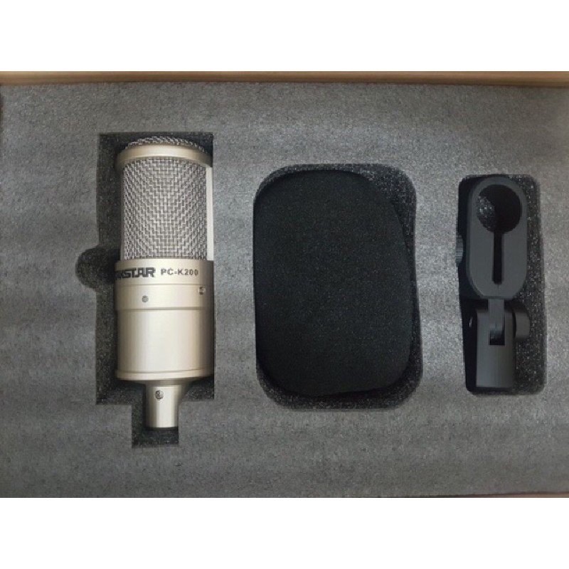 Bộ mic thu âm Livestream cao cấp Icon Upod pro và Mic Takstar K200 full phụ kiện