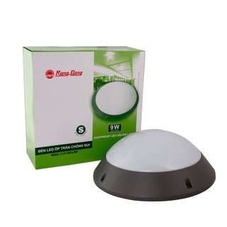 Đèn led ốp trần rạng đông chống bụi 9w model: d ln cb01l/12w