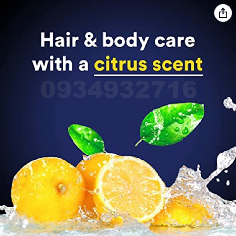 Sữa Tắm Gội xả 3 Trong 1 Cho Nam Suave Professionals Men 3-in-1 Citrus Rush 828ml - Hàng Nhập USA
