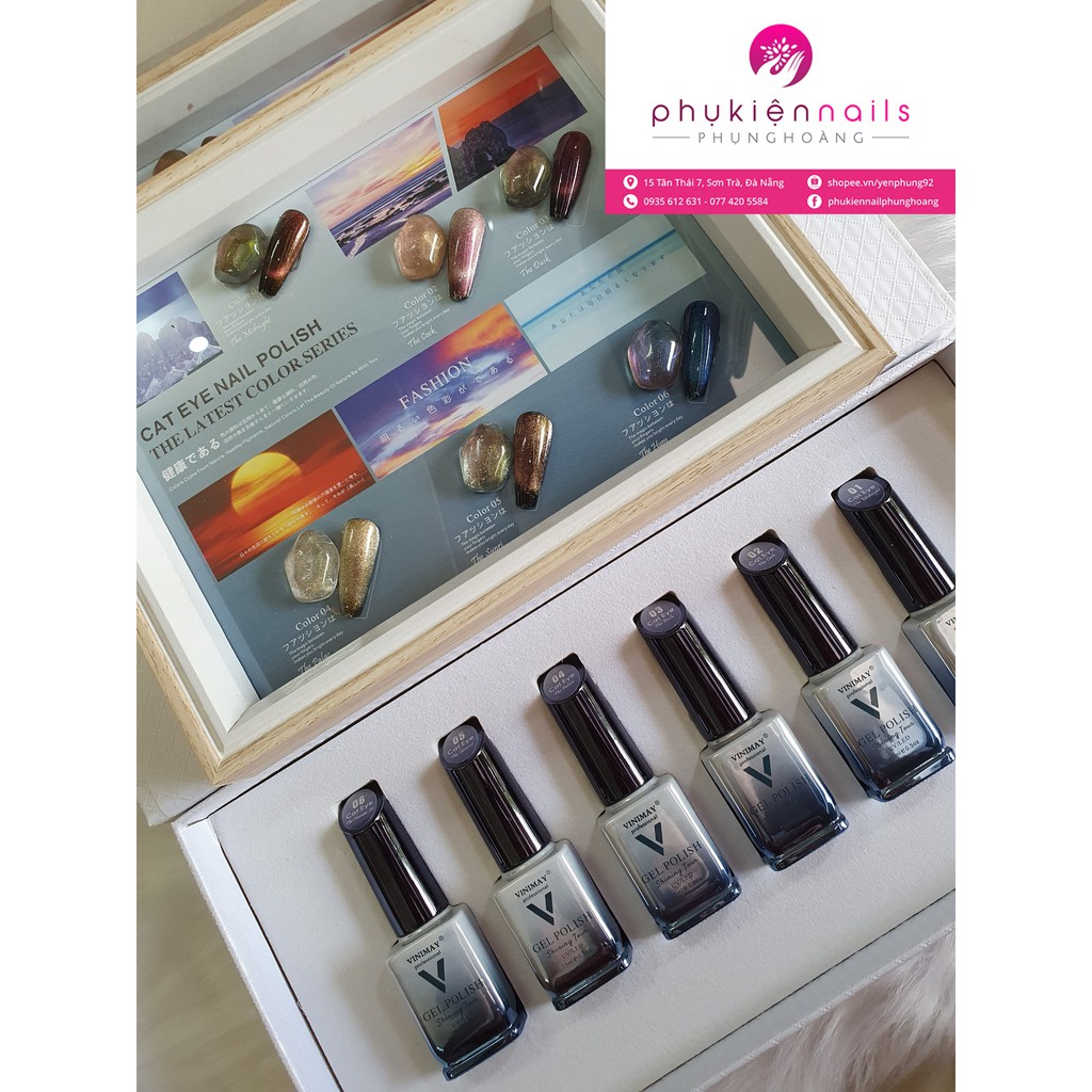 Sơn Mắt Mèo 9D Vinimay (1set)