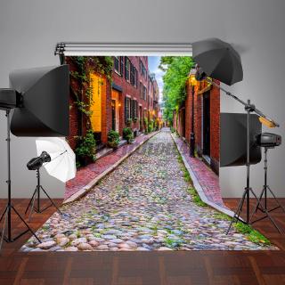 Phông Nền Chụp Ảnh Phong Cảnh Đường Phố 1.5x2.1m