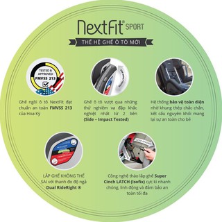 Ghế ô tô Chicco NextFit Sport