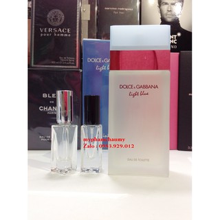 [ Mẫu thử ] Nước hoa Dolce & Gabbana Light blue 2,5,10ml