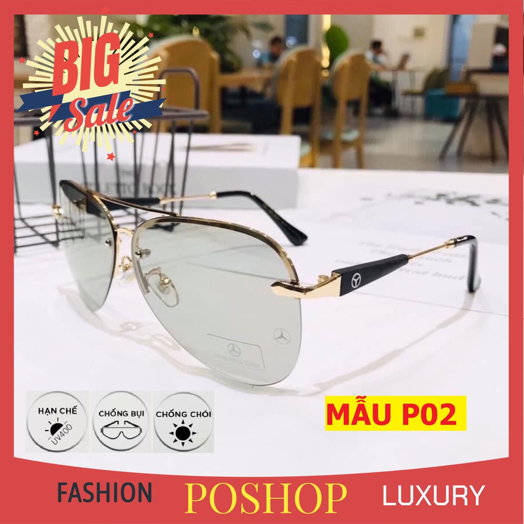 ❌FULLBOX HÃNG❌MẮT KÍNH NAM POSHOP CAO CẤP TRÒNG POLAZOID ĐỔI MÀU ĐI ĐÊM VÀ NGÀY