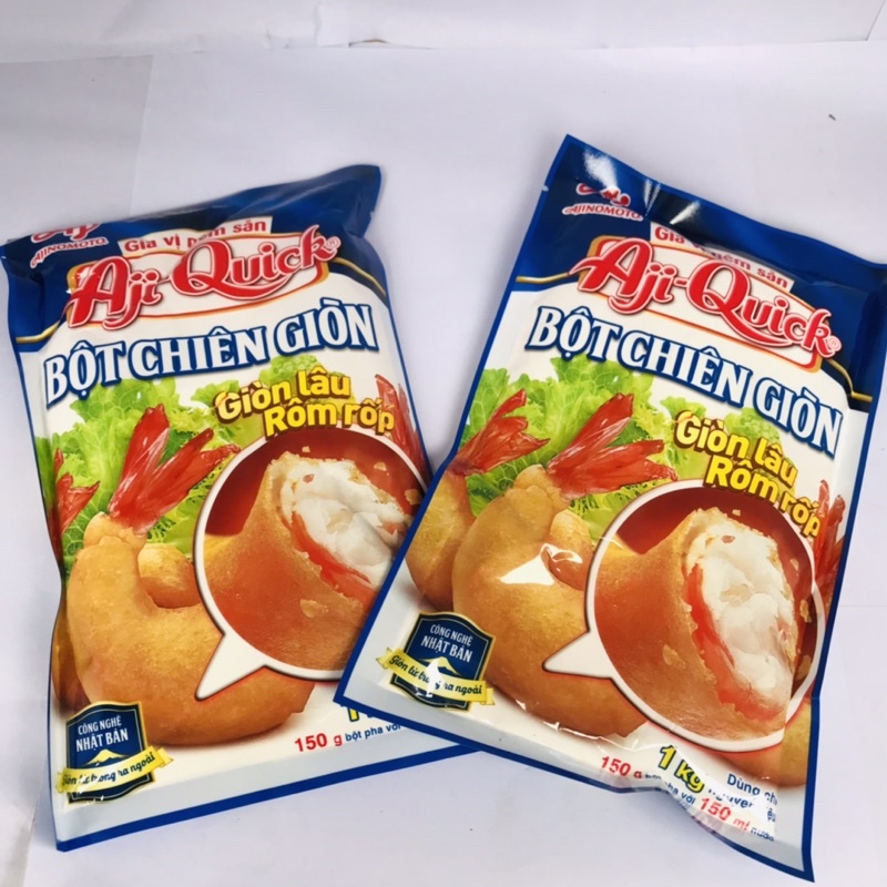 Bột chiên giòn Hải sản  Aji-quick 150gr