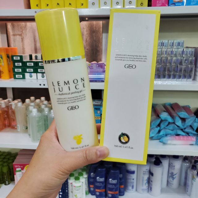 Gel tẩy tế bào chết Geo Lemon Juice Peeling Gel