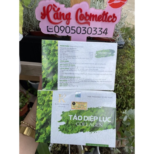 TẢO DIỆP LỤC COLLAGEN