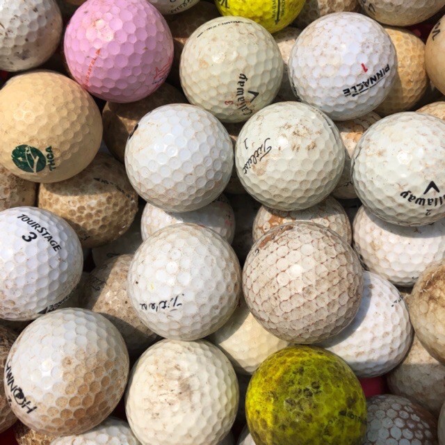 100 bóng golf cũ