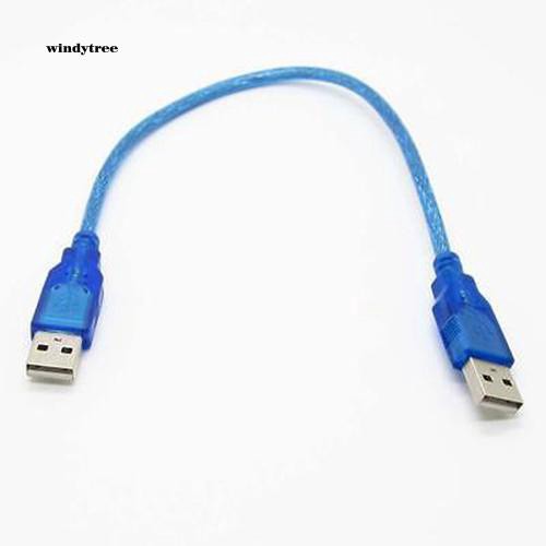 Cáp sạc wdte _ 30cm USB 2.0 loại A phích cắm 2 đầu tiện dụng