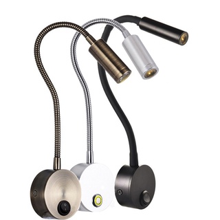 Đèn Led gắn tường đầu giường 3W -220V, Đèn trang trí phòng ngủ, Khách sạn