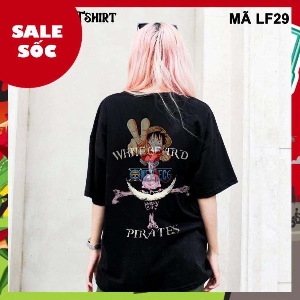 (SALE) Áo Phông ONE PIECE Nam Nữ Tay Lỡ đủ size (40-90kg)  100% Cotton ⚡Shop còn nhiều mẫu ⚡ Siêu Chất [OP29 - OP53]