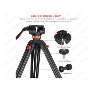 Chân máy quay Coman DF26 (Q7PLUS) + QUÀ TẶNG