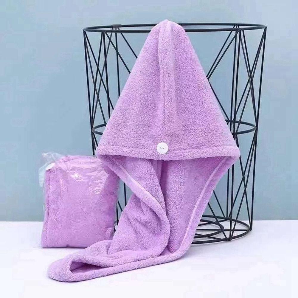 NICKOLAS Mũ Trùm Đầu Sợi Nhỏ Hình Tam Giác Giúp Làm Khô Tóc