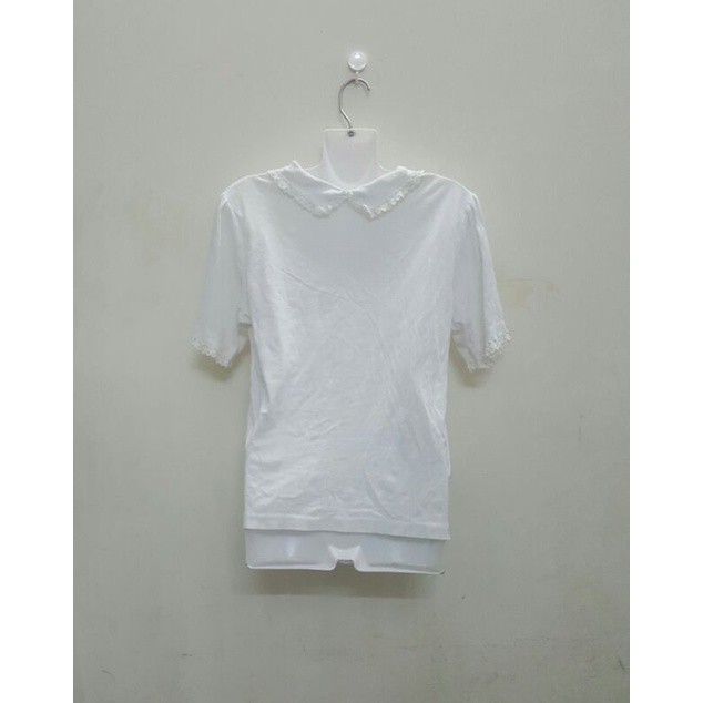 ÁO DỆT KIM CỔ VIỀN REN