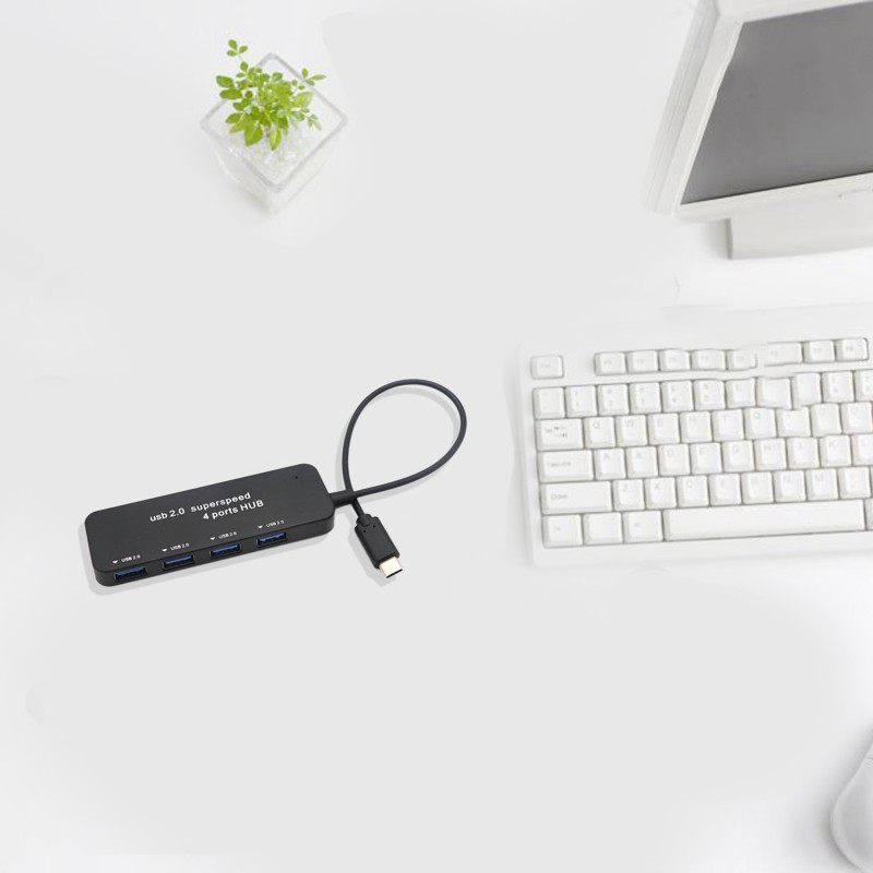 (Đang Bán) Bộ Thiết Bị Chuyển Đổi Usb Sang Usb 2.0 2 Trong 1 4 Cổng Cho Điện Thoại Thông Minh