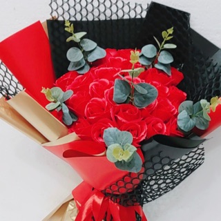 Bó hoa hồng shap thơm 20-30bông