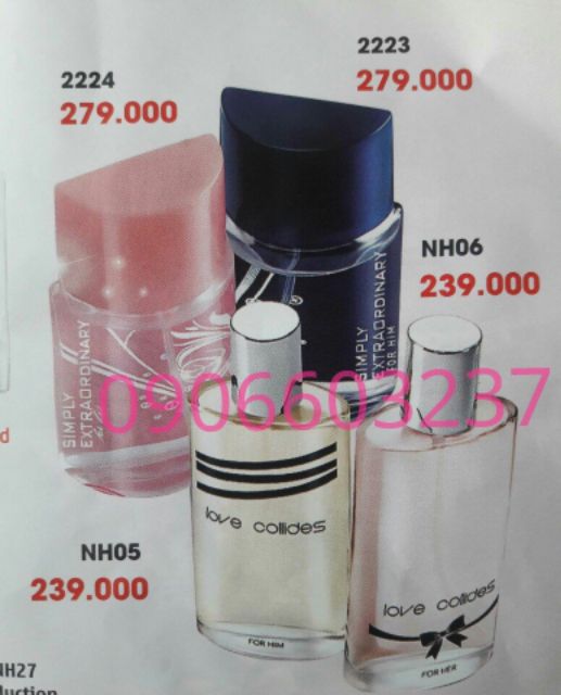 Nước hoa Avon Simply Extraordinary Nam Nữ