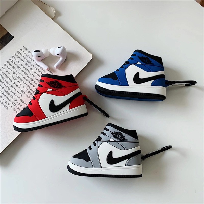 Vỏ Đựng Bảo Vệ Hộp Sạc Tai Nghe Airpods 1 / 2 Hình Chiếc Giày Nike