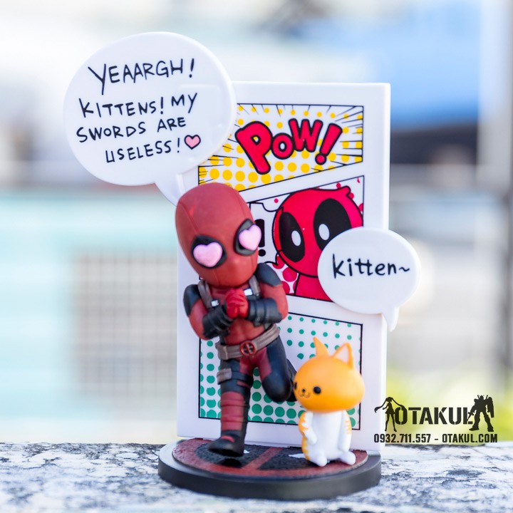 Mô Hình Figure Deadpool Yêu Mèo