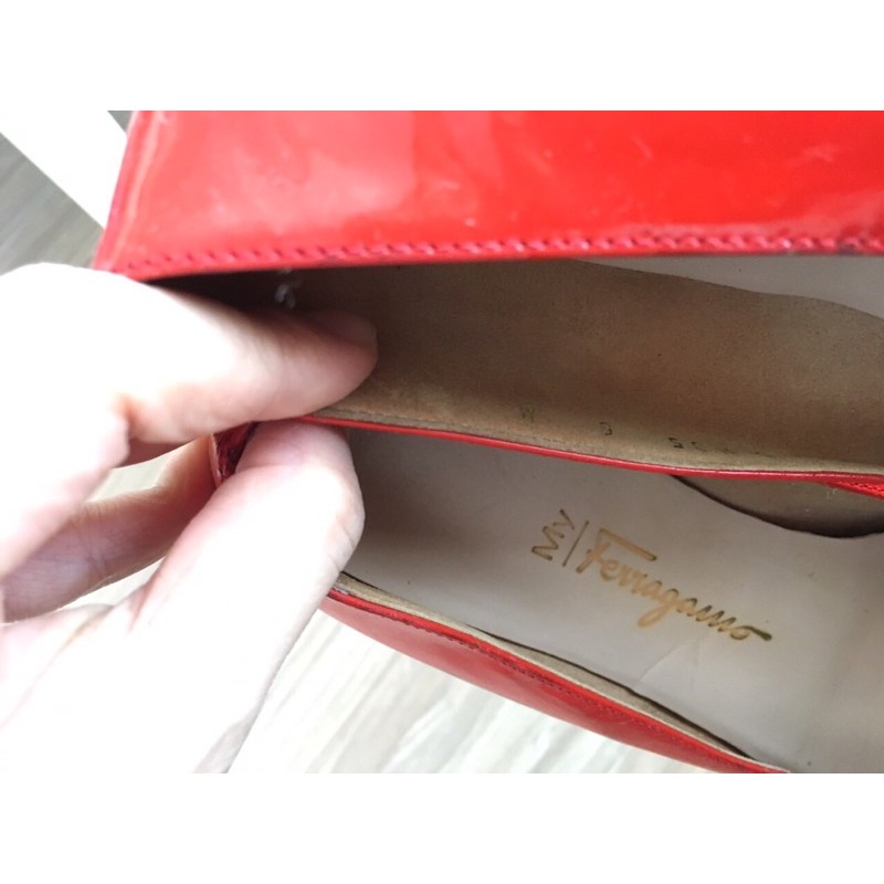 Thanh lý giầy của ý hiệu salvatore ferragamo size 6m