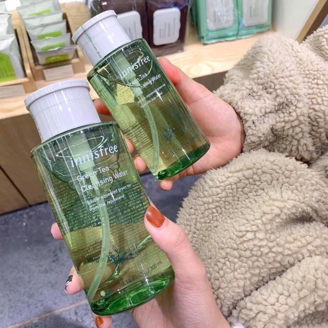 NƯỚC TẨY TRANG TRÀ XANH INNISFREE GREEN TEA PURE CLEANSING WATER