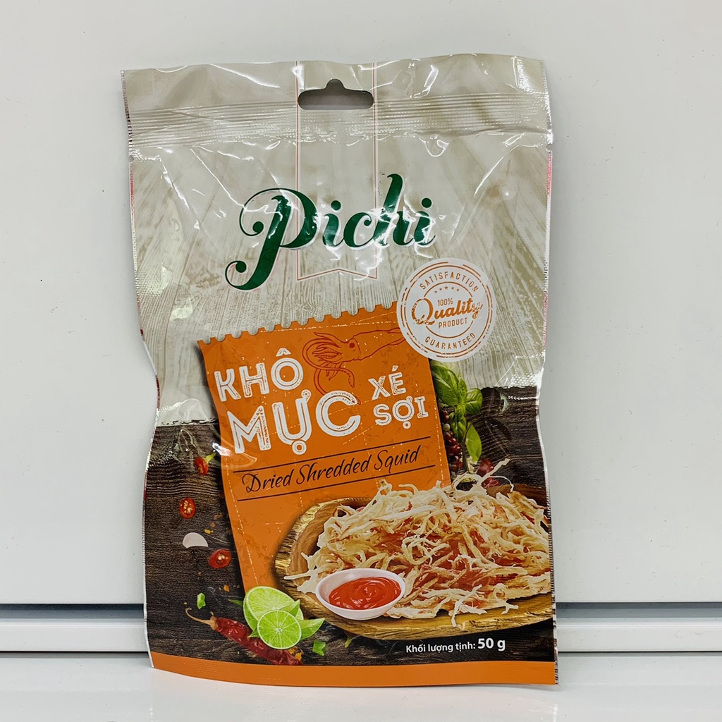 Khô mực xé sợi Pichi gói 50g | BigBuy360 - bigbuy360.vn