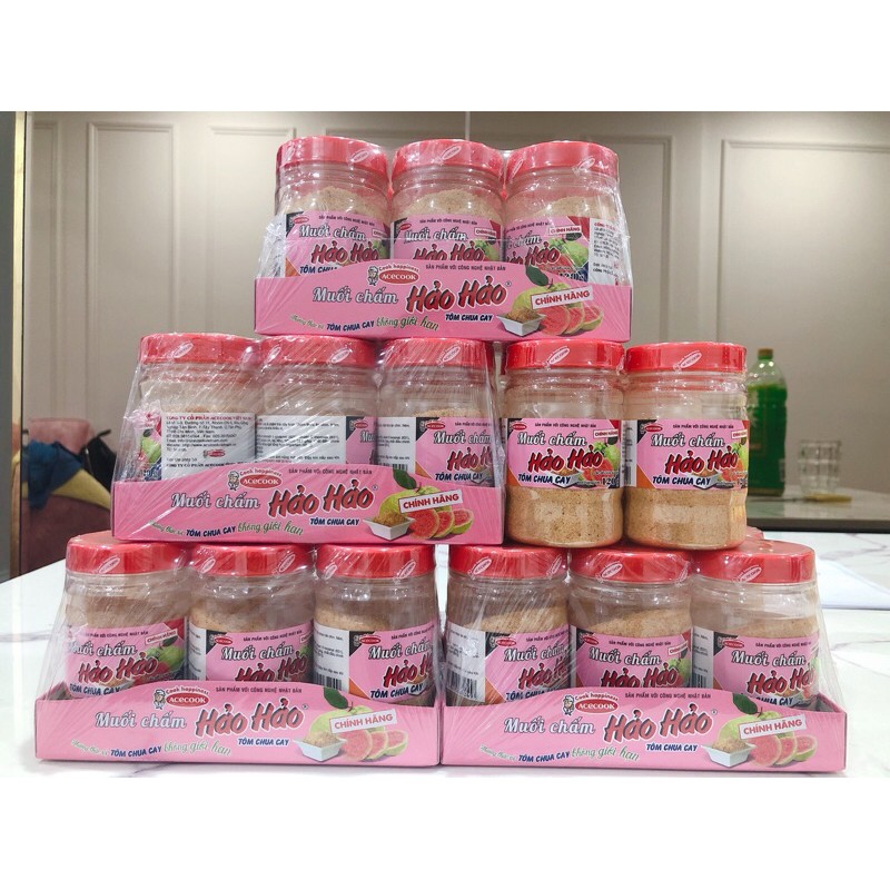 (Chính Hãng Acecook) Muối Chấm Hảo Hảo Chua Cay Thần Thánh Hủ 120g