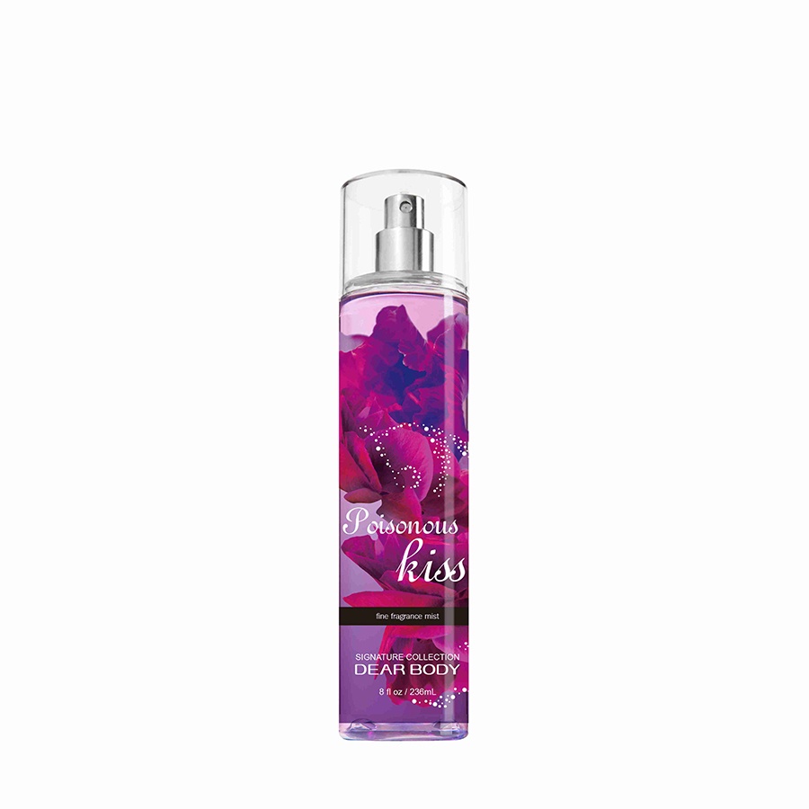 BODY MIST DEAR BODY 236ml - XỊT THƠM TOÀN THÂN NỮ - TẠO MÙI THƠM CƠ THỂ - LƯU HƯƠNG 5-8h - ĐA DẠNG MÙI HƯƠNG - QUYẾN RŨ